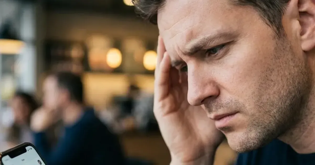 Usuario frustrado con una mala experiencia web